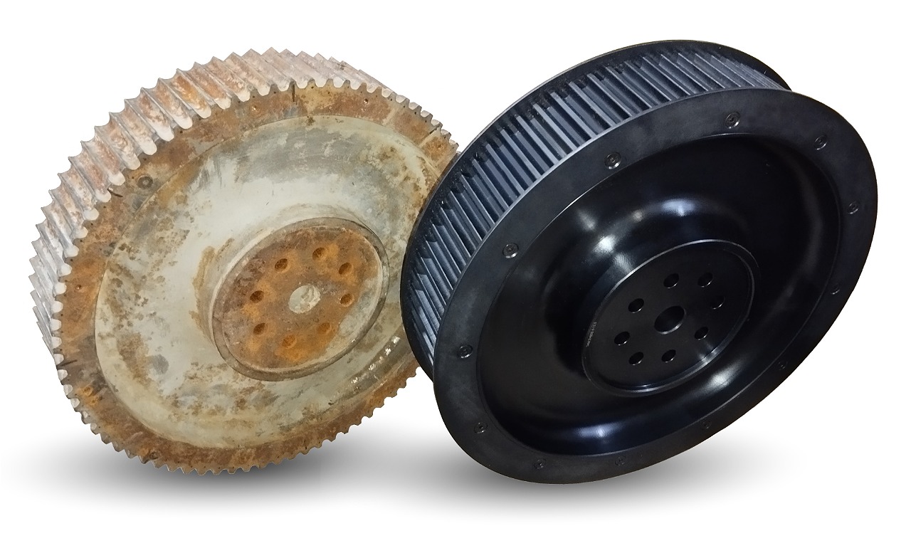 Изготовление зубчатых шкивов по изношенным образцам: кейс Synchrochain 14M | Статьи компании Евромеханика Изготовление зубчатых шкивов по изношенным образцам: кейс Synchrochain 14M | Статьи компании Евромеханика