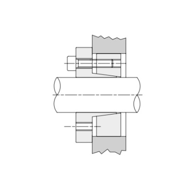 Втулка зажимная BK 16 24 x 50 (KLAB024), EMT - Евромеханика