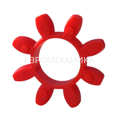 Упругий элемент для GEB 38-45, красный, 98 Shore A, EMT - Евромеханика