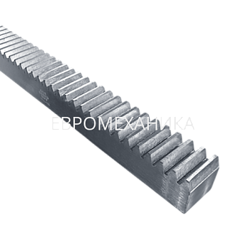 Рейка зубчатая M 6, 60х60 мм, L=2000 мм (CR34200) - Евромеханика