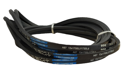 Ремень клиновой A67, 13х 1700Li/ 1730Ld, V-BELT HARDLINE, EMT - Евромеханика