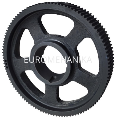 Шкив зубчатый  Synchrochain TL 14M 112S 125 под втулку тапербуш 4535, EMT - Евромеханика