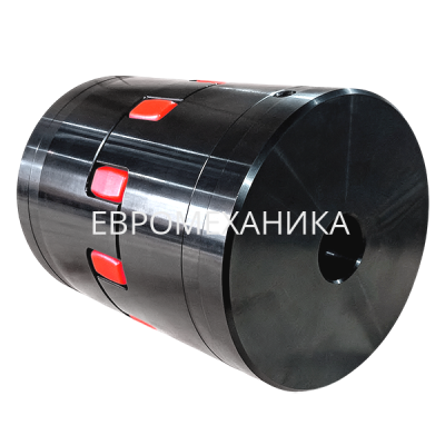 Муфта кулачковая XL9-35x35 тип B-B (GE-T 75-90), СТАЛЬ, EMT - Евромеханика