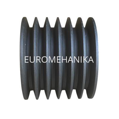 Шкив для клиновых ремней SPZ 118 06 под втулку тапербуш 2517, EMT - Евромеханика Шкив для клиновых ремней SPZ 118 06 под втулку тапербуш 2517, EMT - Евромеханика