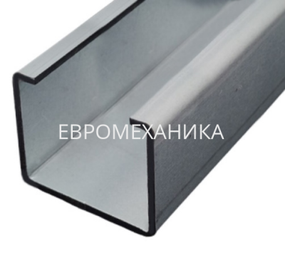 Металлический профиль C9 18х38, S=1,5 мм, нержавеющая сталь - Евромеханика