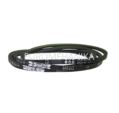 Ремень клиновой SPZ 612 Ld=Lp V-BELT, EMT - Евромеханика