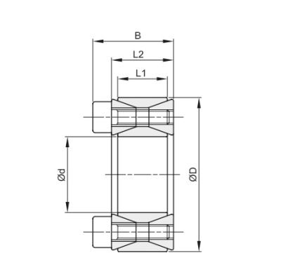 Втулка зажимная BK 40 28 x 55 (KLGG028), EMT - Евромеханика
