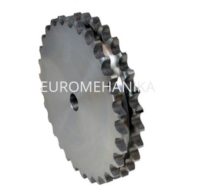 Звездочка 16B-2, шаг 25,4х17,02 мм (1"х17,02 мм), Z=17 без ступицы - Евромеханика