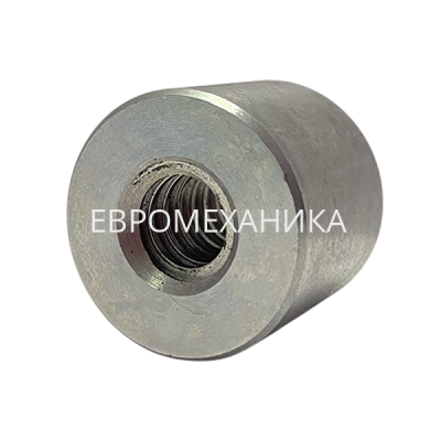 Гайка трапецеидальная стальная (Y15) KSM 30х6 без фланца (правая резьба), EMT - Евромеханика