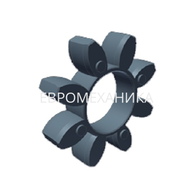 Упругий элемент для GEB 55-70, черный, 94 Shore A - Евромеханика