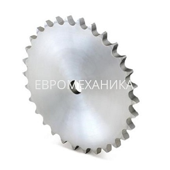 Звездочка 08B-1, шаг 12,7x7,75 мм (1/2х5/16), Z=30 без ступицы с закалкой - Евромеханика