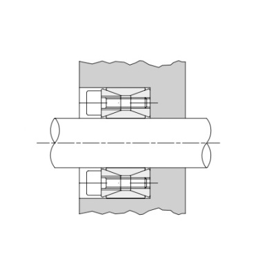 Втулка зажимная BK 40 50 x 80 (KLGG050), EMT - Евромеханика