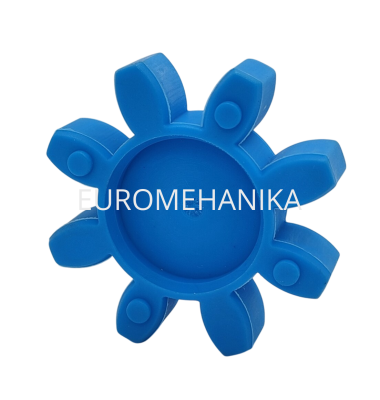 Упругий элемент для муфты без люфта TRASCO ES 48, 80 Shore A, синий - «Евромеханика»
