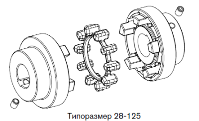 Муфта POLY-NORM 85 AR, EMT - Евромеханика
