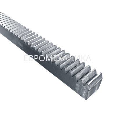 Рейка зубчатая М 6, 60х60 мм, L=1000 мм (CR34100), EMT - Евромеханика