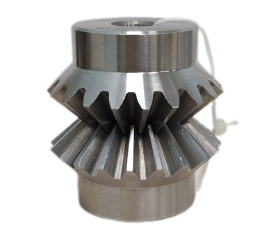 Коническая пара прямозубая, тип А, i=1:1, M=4,5, Z=22/22, EMT - Евромеханика