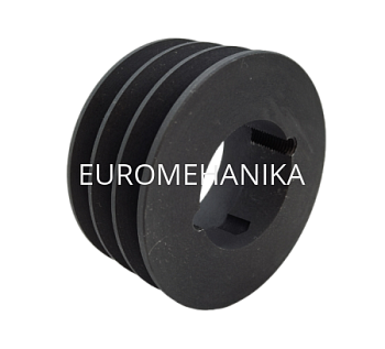 Шкив для клиновых ремней SPC 450 10 под втулку тапербуш 5050, EMT - «Евромеханика»
