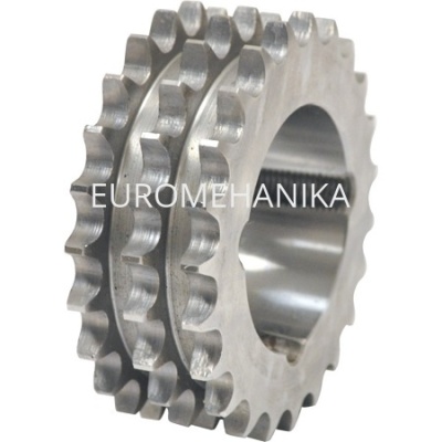 Звездочка 16B-3, шаг 25,4х17,02 мм (1"х17,02 мм), Z=19  под втулку тапербуш 3030 - Евромеханика