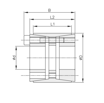 Втулка зажимная BK 11 260 x 325 (KLEE260), EMT - Евромеханика
