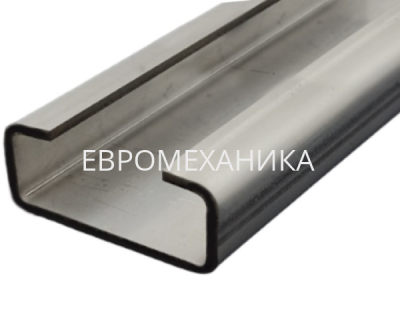 Металлический профиль C3 10х20, S=1,5 мм, нержавеющая сталь - Евромеханика