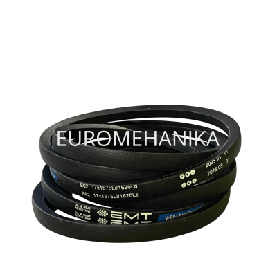 Ремень клиновой B62, 17х 1575Li/ 1620Ld, V-BELT HARDLINE, EMT - Евромеханика