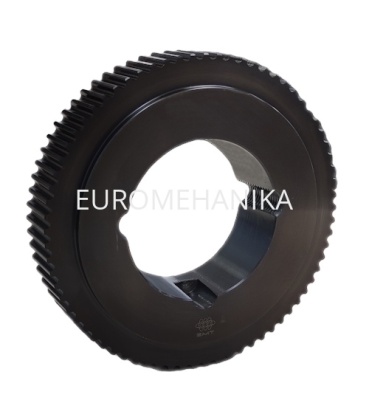 Шкив зубчатый  Synchrochain TL 8M 90S 12 под втулку тапербуш 2012, EMT - Евромеханика