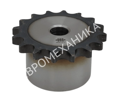 Звездочка 20B-1, шаг 31,75x19,56 мм (1"1/4х3/4), Z=35 со ступицей и закалкой зубьев - Евромеханика