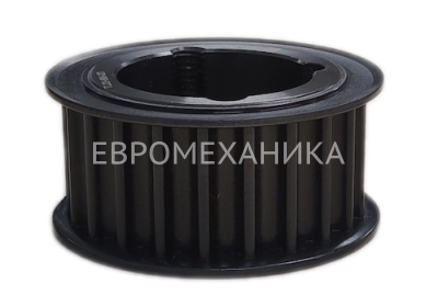 Шкив зубчатый под втулку тапербуш TL 24 H 100 (1610), EMT - Евромеханика