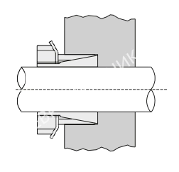 Втулка зажимная BK 26 35 x 45 (KLFC035), EMT - Евромеханика