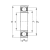 Подшипник 61907-2Z FAG - Евромеханика