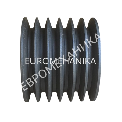 Шкив для клиновых ремней SPA 125 06 под втулку тапербуш 2012, EMT - Евромеханика