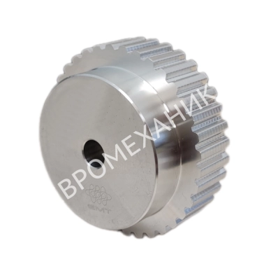 Шкив зубчатый под расточку 27 BAT 5 44, EMT - Евромеханика