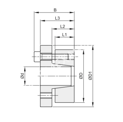 Втулка зажимная BK 15 14 x 55 (KLBB114) - Евромеханика