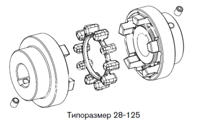 Муфта POLY-NORM 90 AR, EMT - Евромеханика