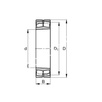 Подшипник 24032-E1-XL-K30 FAG - Евромеханика