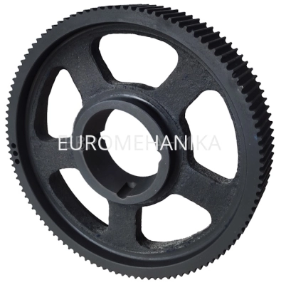 Шкив зубчатый  Synchrochain TL 8M 140S 21 под втулку тапербуш 3020, EMT - Евромеханика