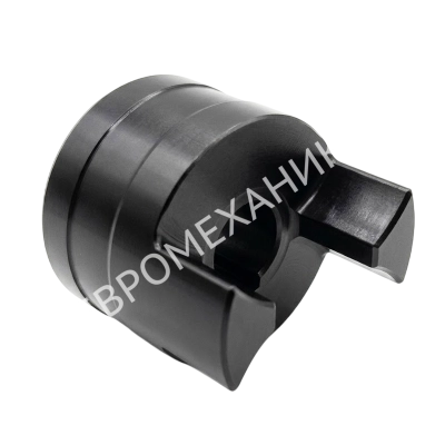 Полумуфта XL0 L50, с готовым отверстием d=11 мм, шпон паз 4х1,8мм+винт М6, СТАЛЬ, EMT - Евромеханика