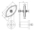 Колодка натяжителя 12B-1 (ПР-19,05-31,8)/12A-1 (60-1) XOV (OVR) 30-4S (RE011036), EMT - Евромеханика