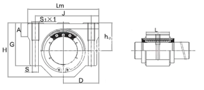 Модуль линейный (каретка) SC 35 VUU, EMT - Евромеханика