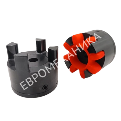 Муфта кулачковая XL4-12x12 тип B-B (GE-T 38-45), СТАЛЬ, EMT - Евромеханика