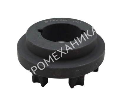 Полумуфта N-EUPEX 140 часть 4, тип F под втулку тапербуш 2012, EMT - Евромеханика