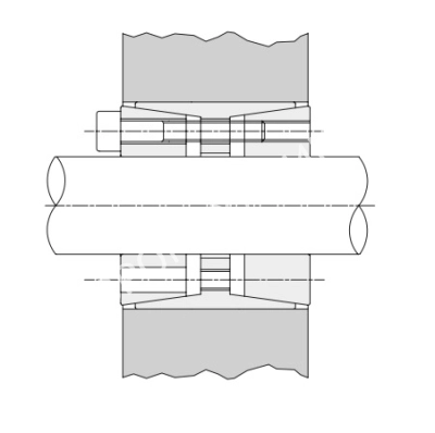Втулка зажимная BK 11 25 x 55 (KLEE025), EMT - Евромеханика