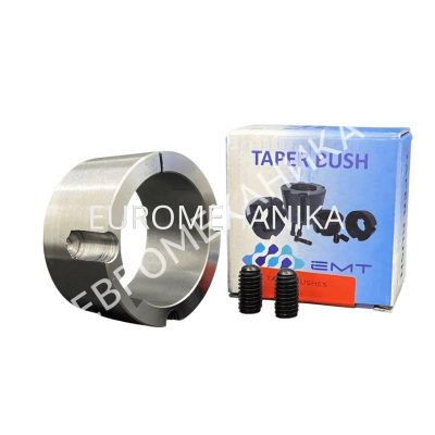 Втулка тапербуш 1008,d=20 мм, СТАЛЬ, EMT - Евромеханика