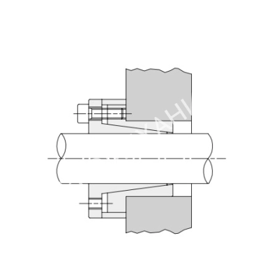 Втулка зажимная BK 80 16 x 24, из нержавеющей стали, EMT - Евромеханика