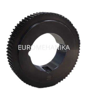 Шкив зубчатый  Synchrochain TL 8M 75S 12 под втулку тапербуш 2012, EMT - Евромеханика