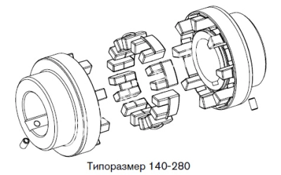 Муфта POLY-NORM 260 AR, EMT - Евромеханика