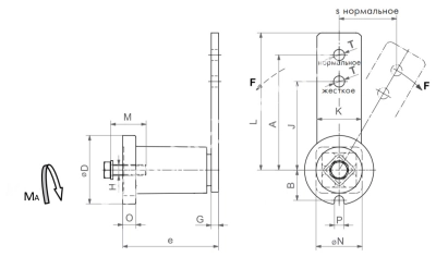 Натяжное устройство SE 45 (RE 60), EMT - Евромеханика