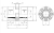 Полумуфта GEB 48-60 TL тип E, под втулку тапербуш 1615 - Евромеханика