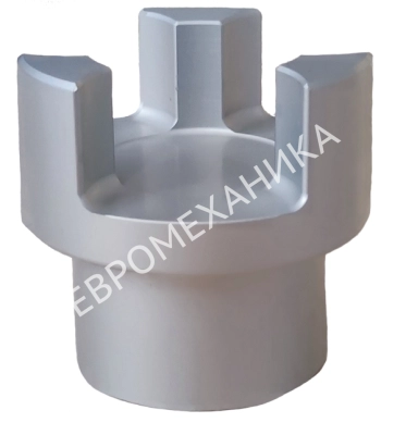 Полумуфта под расточку GEB 19-24 AL тип A, dmax=19 мм (SGAA019), EMT - Евромеханика